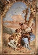 Giovanni Battista Tiepolo, Angelica Carving Medoro's Name on a Tree